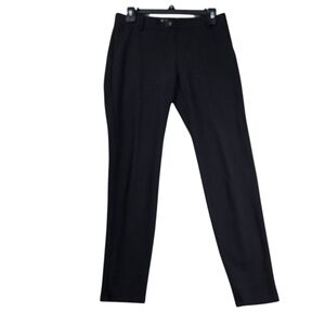 Betabrand Medium Classic Dress Yoga Black Pull-On Pants Faux Pockets